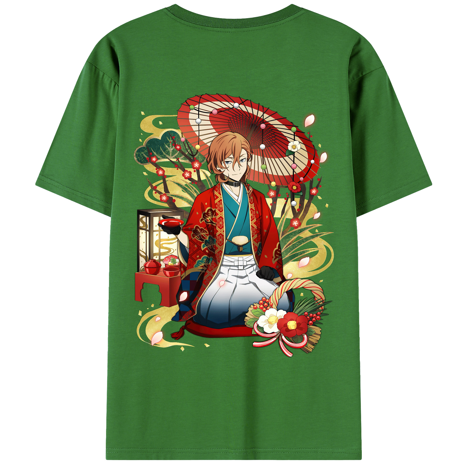 （画像用） 文豪ストレイドッグス Bungo Stray Dogs レディース半袖Tシャツ(バックプリント)